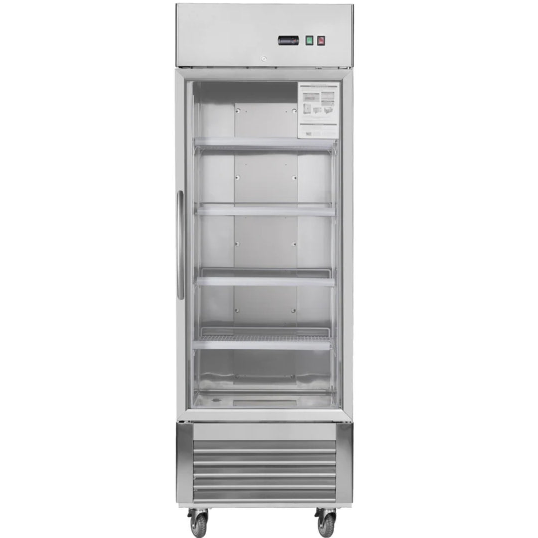 27" Commercial Glass Door Refrigerator – 19 cu. ft.
