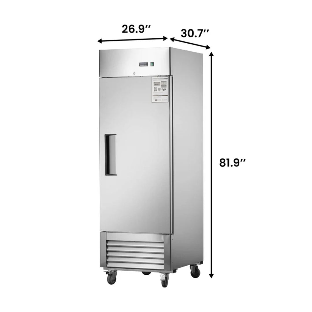 27" Commercial Reach-In Refrigerator – 19 cu. ft.