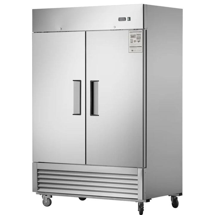 54" Commercial Refrigerator – 42 cu. ft. Double Solid Door